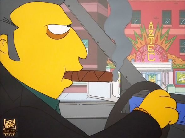 The Simpsons Original Production Cel - 1600012