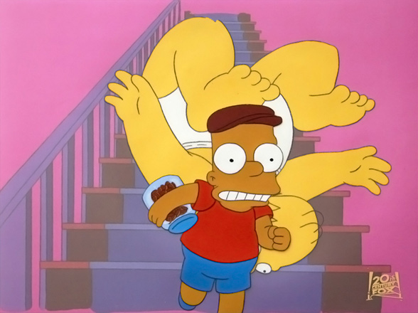 The Simpsons Original Production Cel - 1600014