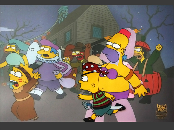 The Simpsons Original Production Cel - 1600019
