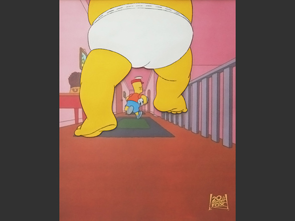 The Simpsons Original Production Cel - 1600028
