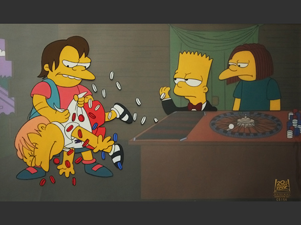 The Simpsons Original Production Cel - 1600031