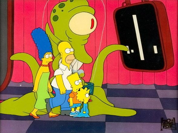 The Simpsons Original Production Cel - 1600043