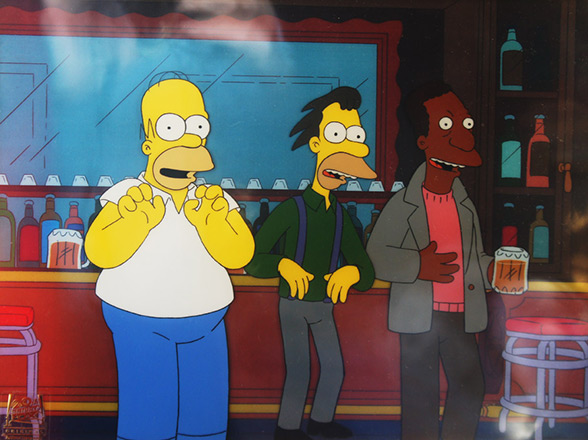 The Simpsons Original Production Cel - 1700001