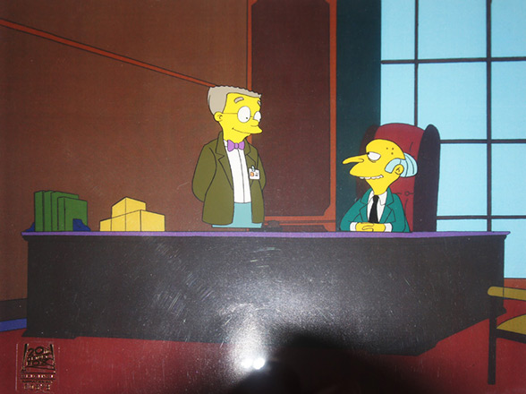 The Simpsons Original Production Cel - 1700004