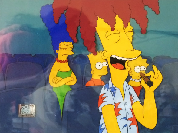The Simpsons Original Production Cel - 1700007