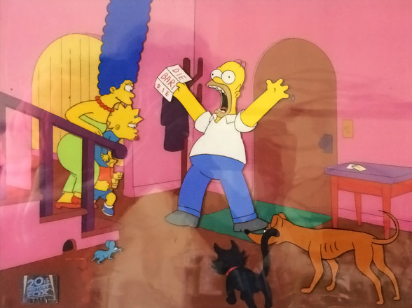 The Simpsons Original Production Cel - 1700008