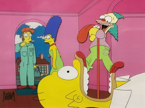 The Simpsons Original Production Cel - 1700013