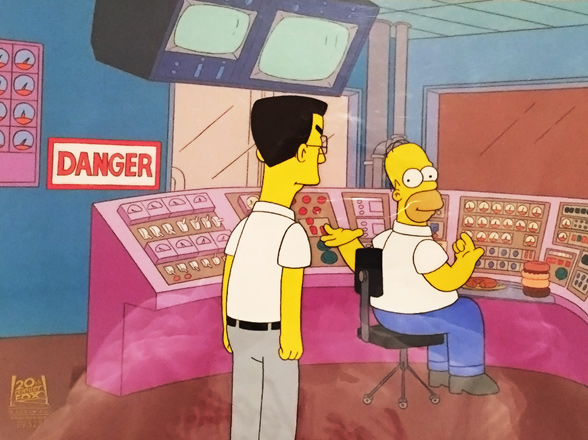 The Simpsons Original Production Cel - 1700019