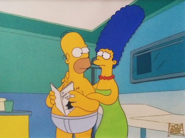 The Simpsons Original Production Cel - 1700021