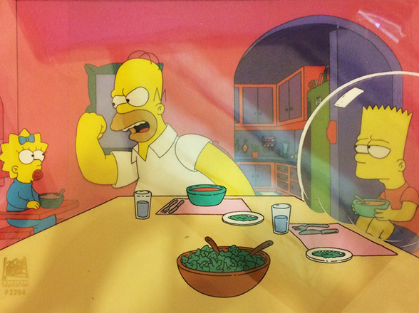The Simpsons Original Production Cel - 1700028