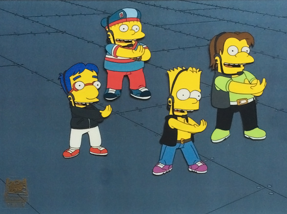 The Simpsons Original Production Cel - 1700030