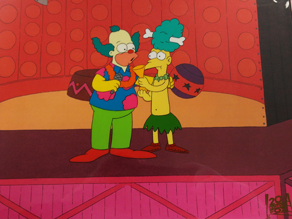 The Simpsons Original Production Cel - 1700036