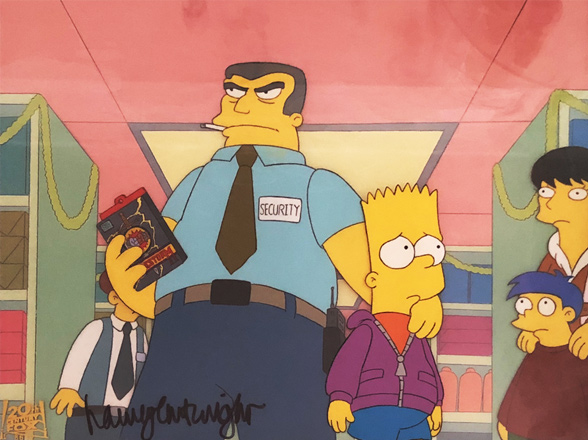 The Simpsons Original Production Cel - 1800001