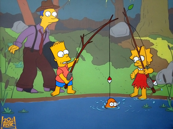 The Simpsons Original Production Cel - 1600005