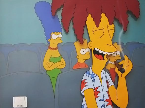 The Simpsons Original Production Cel - 1600016