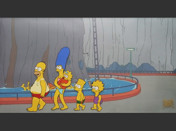 The Simpsons Original Production Cel - 1600035