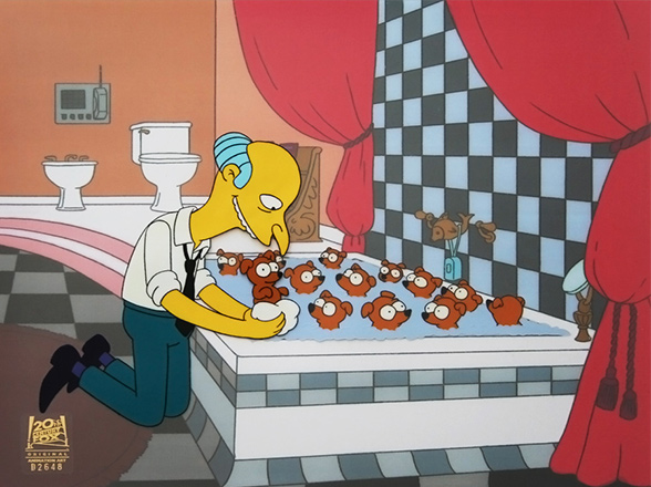The Simpsons Original Production Cel - 1600037