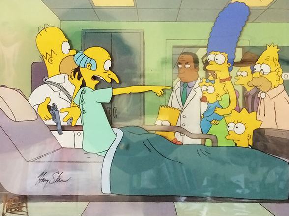 The Simpsons Original Production Cel - 1700005