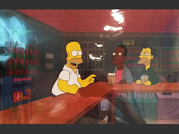 The Simpsons Original Production Cel - 1700022