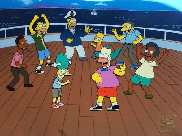 The Simpsons Original Production Cel - 1700024