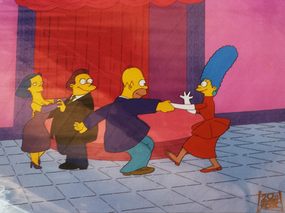 The Simpsons Original Production Cel - 1700029