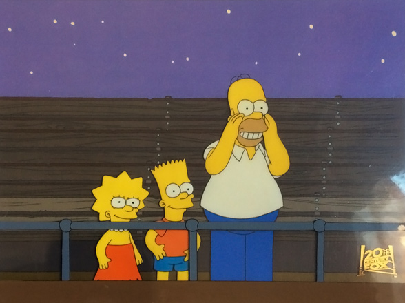 The Simpsons Original Production Cel - 1700031