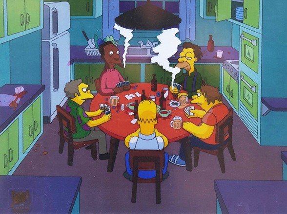 The Simpsons Original Production Cel - 1800005